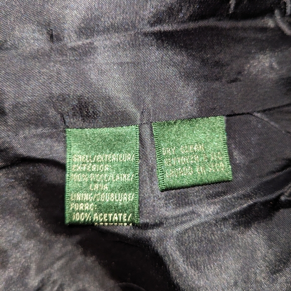 Ralph Lauren Navy/Gray Houndstooth Eques Wool Jacket SIZE 12 - Picture 6 of 6